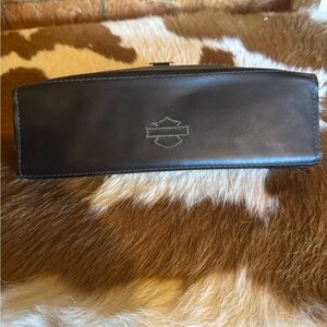 GENUINE HARLEY DAVIDSON 96-13 ELECTRA GLIDE LEATHER WINDSHIELD FAIRING POUCH BAG